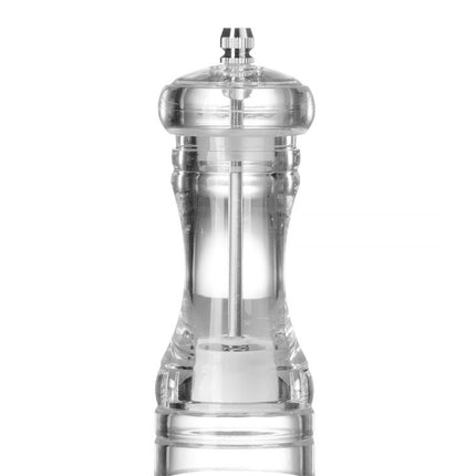 HENDI Acryl-Pfeffermühle – Transparent – Ø 50 × H 140 mm – Produktansicht