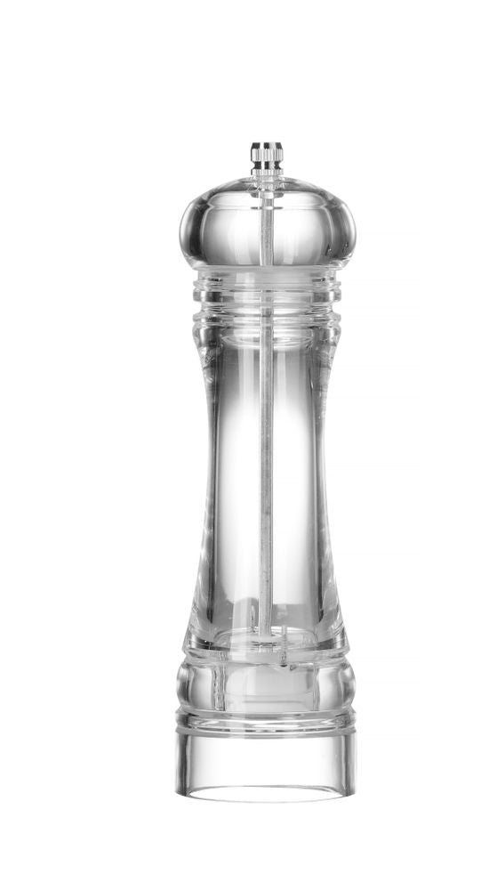 HENDI Acryl-Salzmühle – Transparent – Ø 60 × H 215 mm – Produktansicht