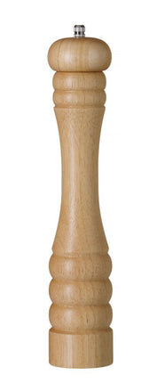 HENDI Pfeffermühle aus Holz – Holz hell – Ø 60 × H 315 mm – Produktansicht