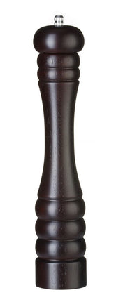 HENDI Salzmühle aus Holz – Holz dunkel – Ø 60 × H 315 mm – Produktansicht
