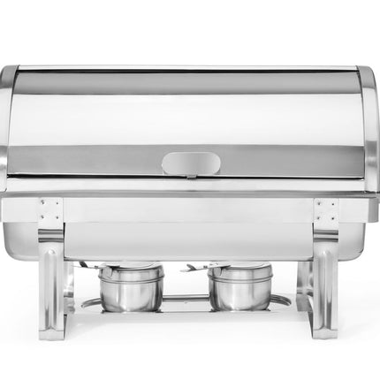HENDI Chafing Dish Rolltop Gastronorm 1 / 1 – 9 l – 590 × 340 × 400 mm – Produktansicht