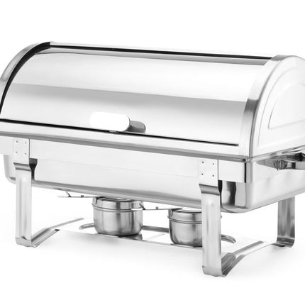 HENDI Chafing Dish Rolltop Gastronorm 1 / 1 – 9 l – 590 × 340 × 400 mm – weitere Produktansicht