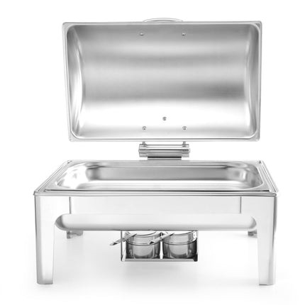 HENDI Chafing Dish GN 1 / 1 – Spiegelglanz – Profi Line – 9 l – 570 × 405 × 320 mm – weitere Produktansicht