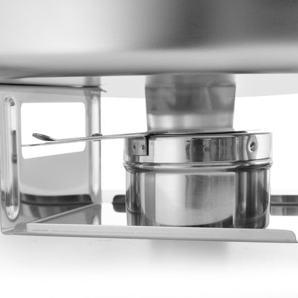 HENDI Suppen Chafing Dish – Spiegelglanz – Profi Line – 10 l – Ø 420 × H 380 mm – Detailansicht