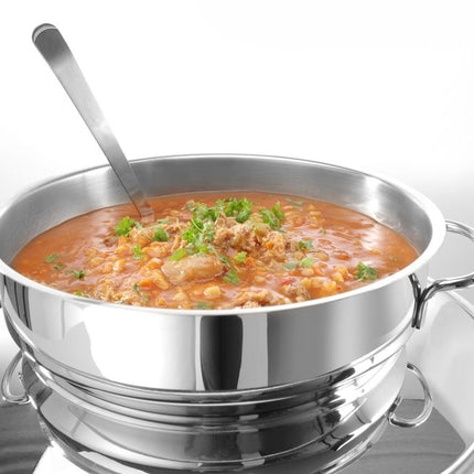 HENDI Suppen Chafing Dish – Spiegelglanz – Profi Line – 10 l – Ø 420 × H 380 mm – weitere Produktansicht