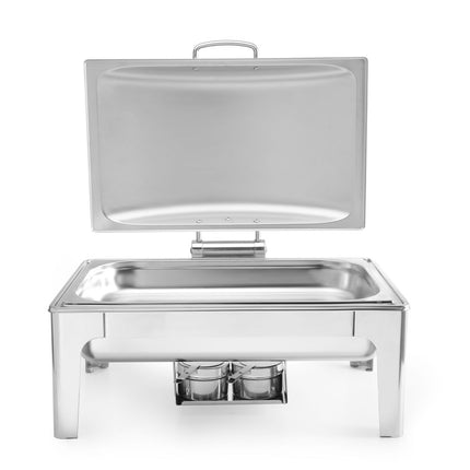 HENDI Chafing Dish GN 1 / 1 – satiniert – Profi Line – 9 l – 570 × 430 × 290 mm – Produktansicht