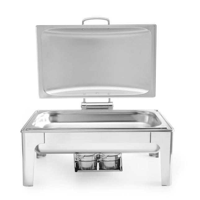 HENDI Chafing Dish GN 1 / 1 – satiniert – Profi Line – 9 l – 570 × 430 × 290 mm – Produktansicht