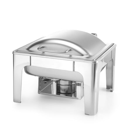 HENDI Chafing Dish GN 1 / 2 – Satiniert – Profi Line – 4 l – 365 × 370 × 280 mm – weitere Produktansicht
