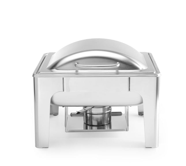 HENDI Chafing Dish GN 1 / 2 – Satiniert – Profi Line – 4 l – 365 × 370 × 280 mm – Produktansicht