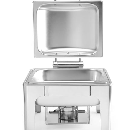 HENDI Chafing Dish GN 1 / 2 – Satiniert – Profi Line – 4 l – 365 × 370 × 280 mm – weitere Produktansicht