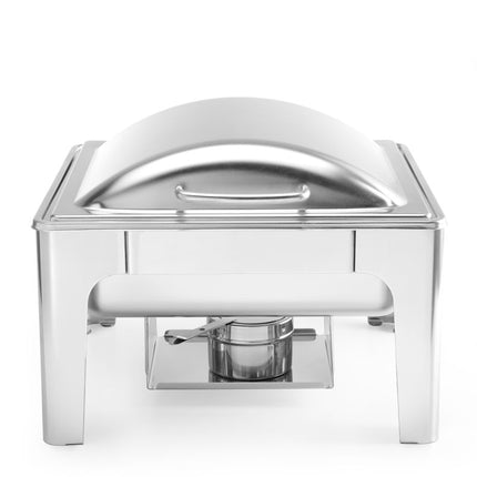 HENDI Chafing Dish GN 2 / 3 – satiniert – Profi Line – 6 l – 395 × 430 × 290 mm – Produktansicht
