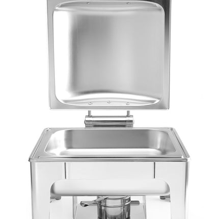 HENDI Chafing Dish GN 2 / 3 – satiniert – Profi Line – 6 l – 395 × 430 × 290 mm – weitere Produktansicht