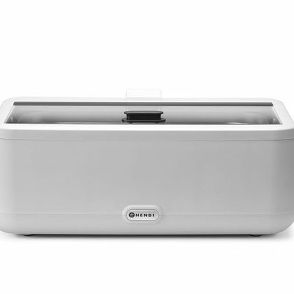 HENDI Chafing Dish UNIQ – GN 1 / 1 – 230 V / 700 W – designed by Robert Bronwasser – Weiß – 607 × 402 × H 245 mm – Weitere Produktansicht