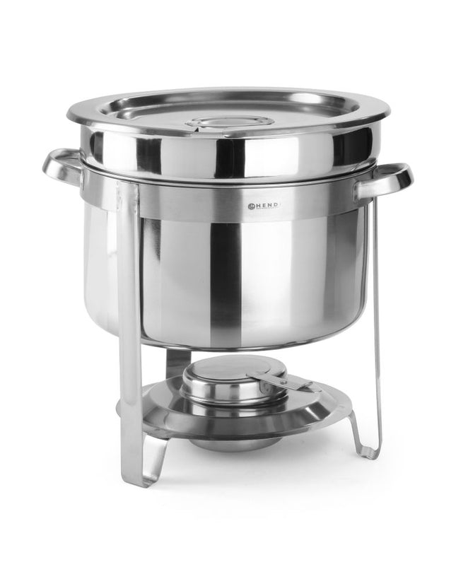 HENDI Suppenwärmer – Kitchen Line – 8 l – Ø 370 × H 325 mm – Produktansicht
