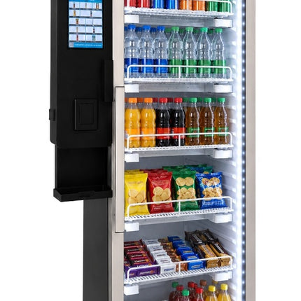 NordCap Glastürkühlschrank M 180 SMART mit kontaktlosem Bezahlsystem