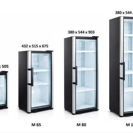 NordCap Glastürkühlschrank M 25
