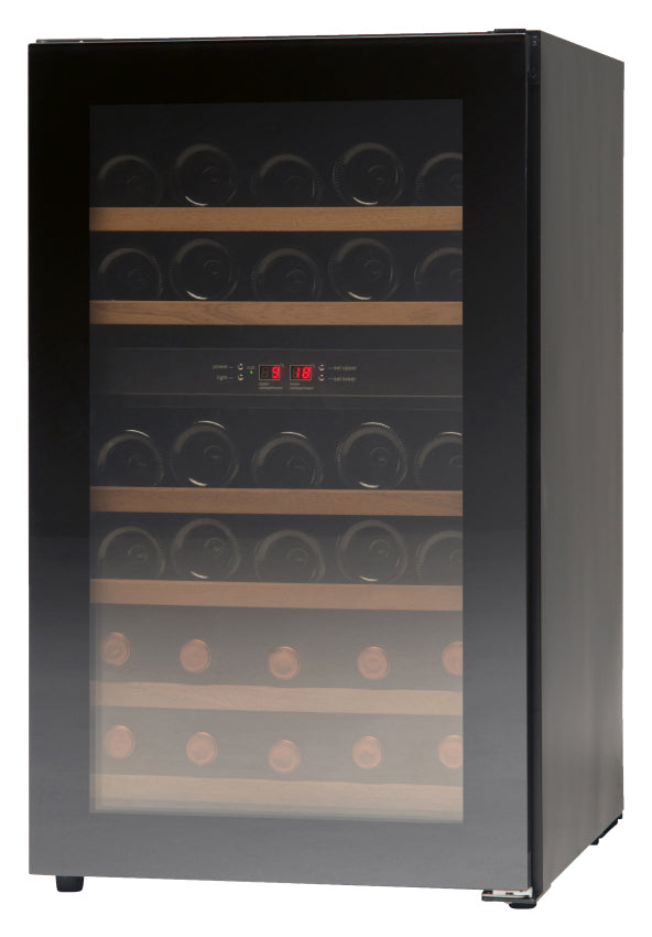 NordCap Weintemperierschrank WG 32 mit Glastür