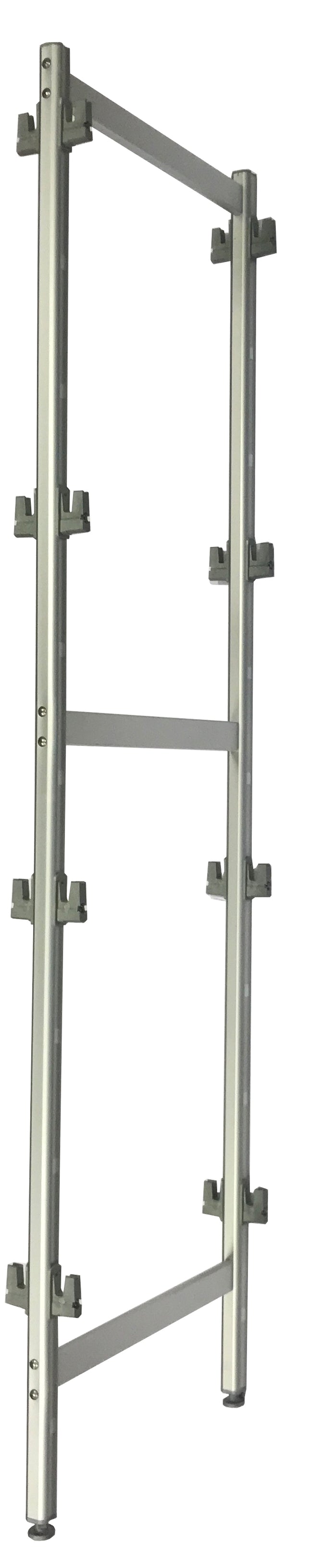 Saro Aluminium Mittelteil für 475er Tiefe / Höhe 1700mm