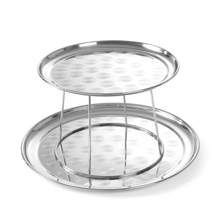 HENDI Meeresfrüchte-Präsenter – Ø 400 × H 200 mm – Produktansicht