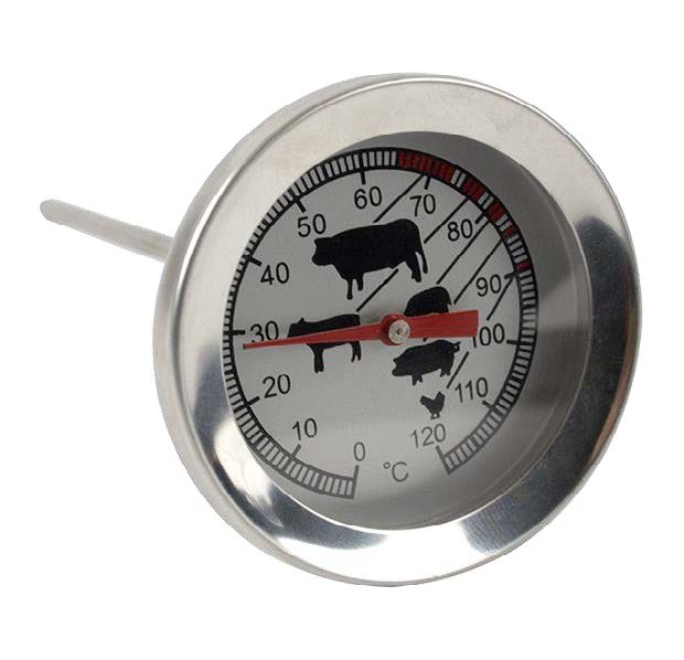 Saro Fleisch-Thermometer Modell 4710 Rostfreier Stahl
