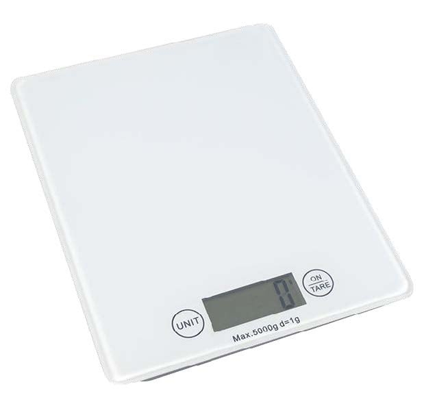 Saro Küchenwaage digital Glasplatte 5 kg Modell 4745BO