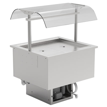 NordCap Einbaukühlwanne UKW SB 2-1-E R290 mit HS-2-1-45 D