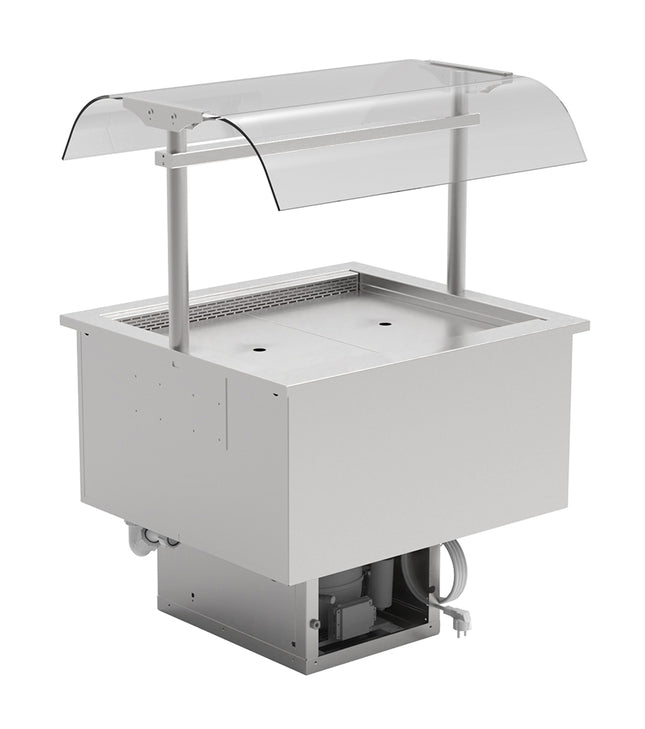 NordCap Einbaukühlwanne UKW SB 2-1-E R290 mit HS-2-1-45 D