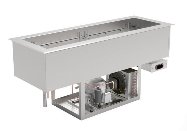 NordCap Einbaukühlwanne EBS 2-1L-E R-290 für GN 1/1-150