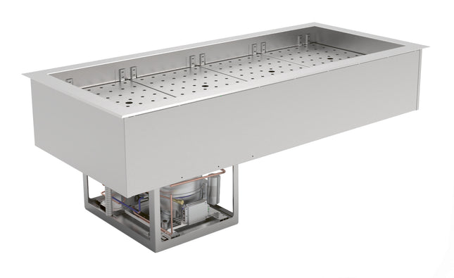 NordCap Einbaukühlwanne EBS 4-1-E R-290 für GN 1/1-150