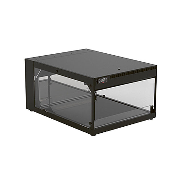 NordCap Wärmevitrine HOT VARIO 1 in RAL 9005 (Tiefschwarz)