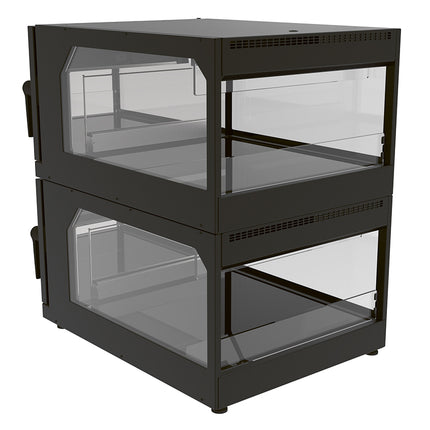 NordCap Wärmevitrine HOT VARIO 2 BL L