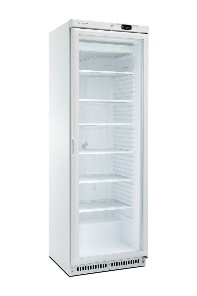 Saro Tiefkühlschrank mit Glastür - weiß Modell ACE 430 CS PV 268 L