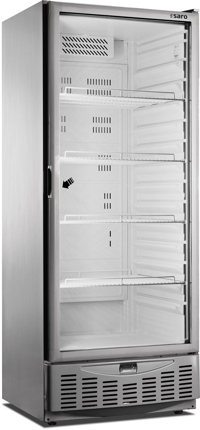 Saro Kühlschrank mit Glastür Modell MM5 A PV 455 L
