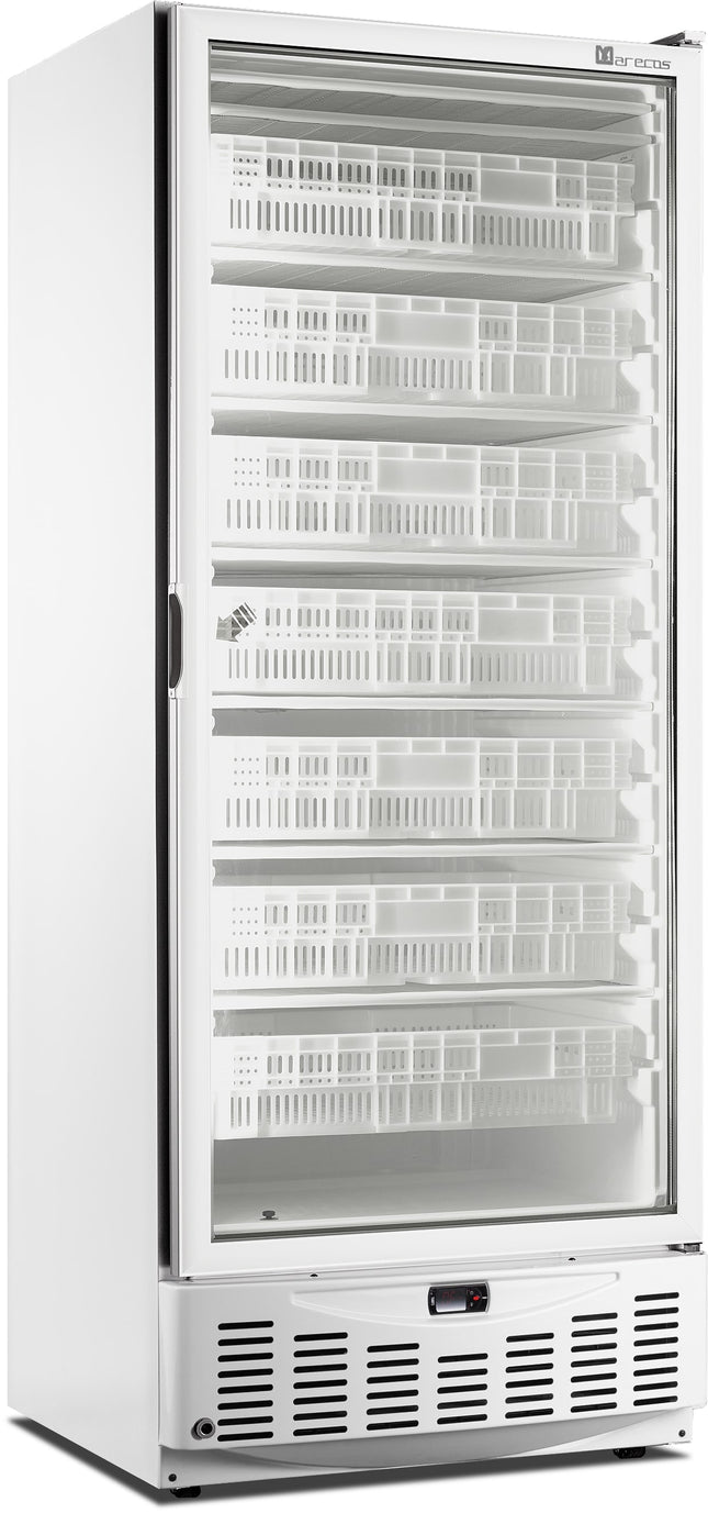 Saro Tiefkühlschrank mit Glastür - weiß Modell MM5 N PV 442 L