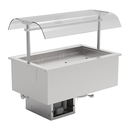 NordCap Einbaukühlwanne UKW SB 3-1-E R290 mit HS-3-1-45 D