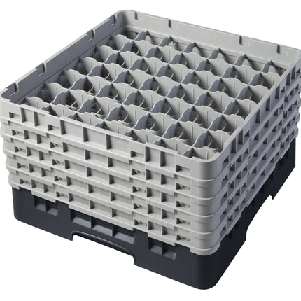 Cambro Camrack® 49-Fächer - Spülkorb mit 5 Extender 500 x 500 x 308 mm - 49S958110