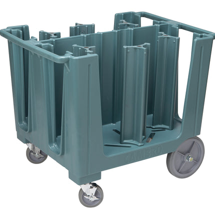 Cambro verstellbarer Geschirrwagen mit 4 Trennsäulen, schieferblau - ADCS401