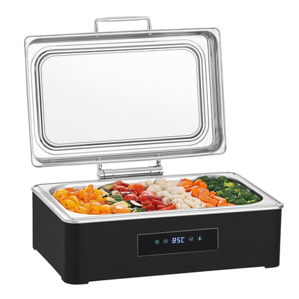 Chafing Dish zum Warmhalten von Speisen am Buffet mit 9 Liter und 40 °C bis 90 °C für Buffet