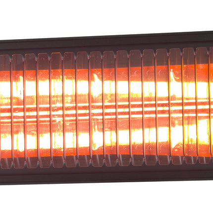 Saro Infrarot-Terrassenheizstrahler Modell GOLDEN 2000 AMBER FOCUS 2 kW