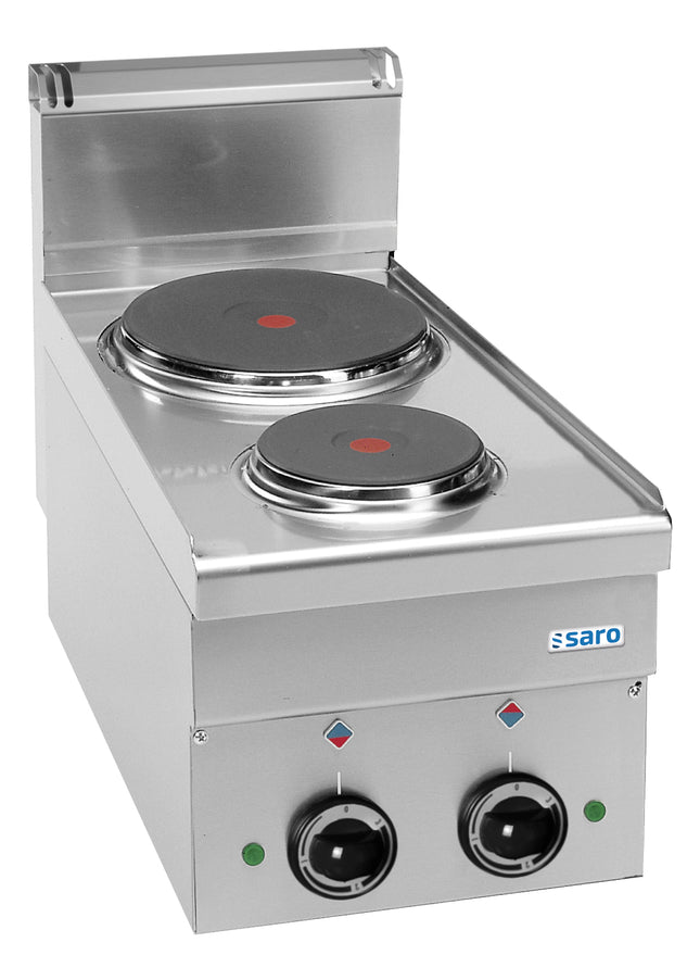 Saro Elektroherd 2 Platten 600 Line Tischmodell E26