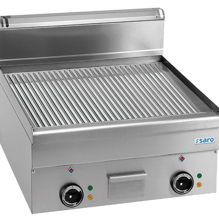 Saro Elektrogrillplatte gerillt Tischmodell EFT66R