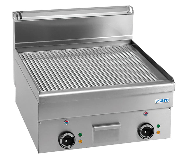 Saro Elektrogrillplatte gerillt Tischmodell EFT66R