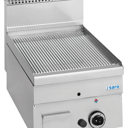 Saro Gasgrillplatte gerilltTischmodell GFT46R