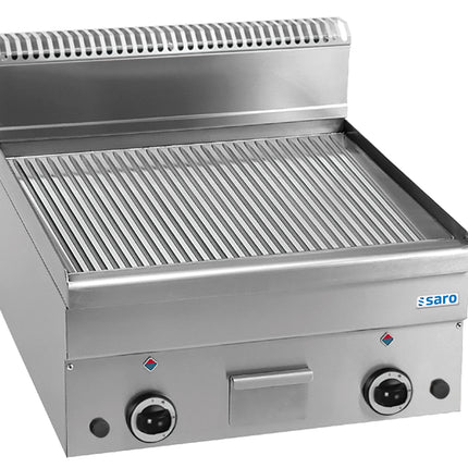 Saro Gasgrillplatte gerillt Tischmodell GFT66R