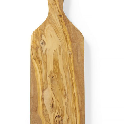 HENDI Schneide- und Servierbrett aus Olivenholz – 400 × 140 × 18 mm – Produktansicht