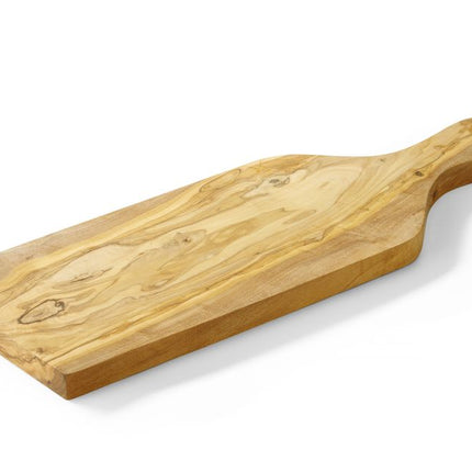 HENDI Schneide- und Servierbrett aus Olivenholz – 400 × 140 × 18 mm – weitere Produktansicht