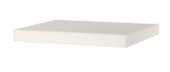 HENDI Hackblock HDPE – Weiß – 500 × 400 × 50 mm – Produktansicht