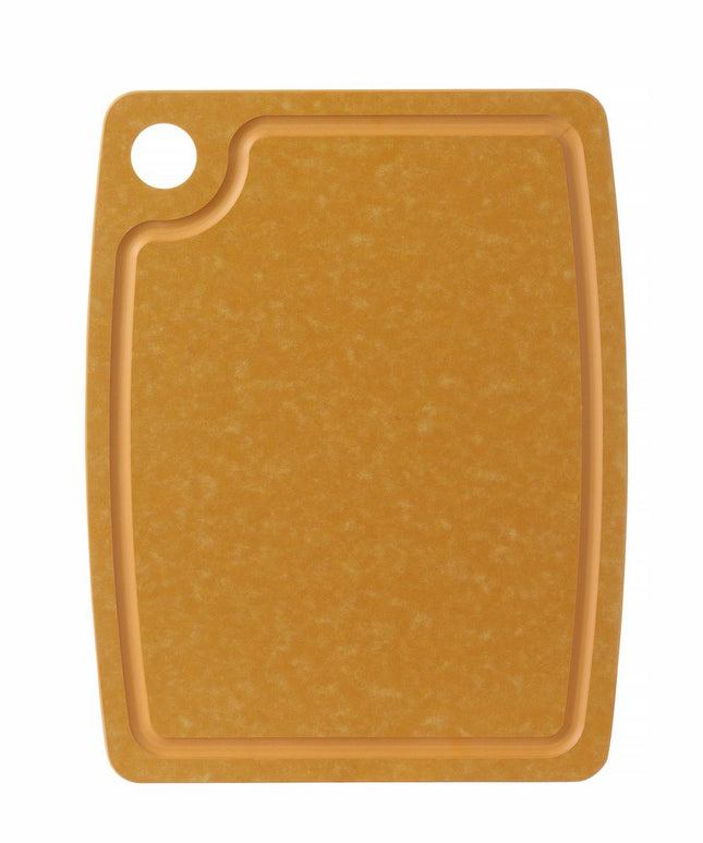 HENDI Holzfaser-Schneidbrett – Braun – 370 × 275 × H 6 mm – Produktansicht