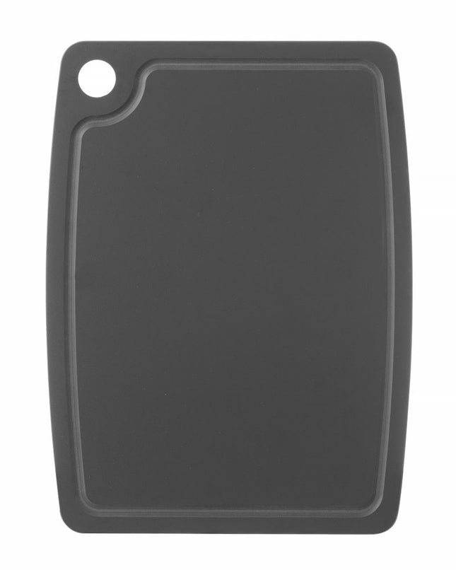 HENDI Holzfaser-Schneidbrett – Schwarz – 370 × 275 × H 6 mm – Produktansicht