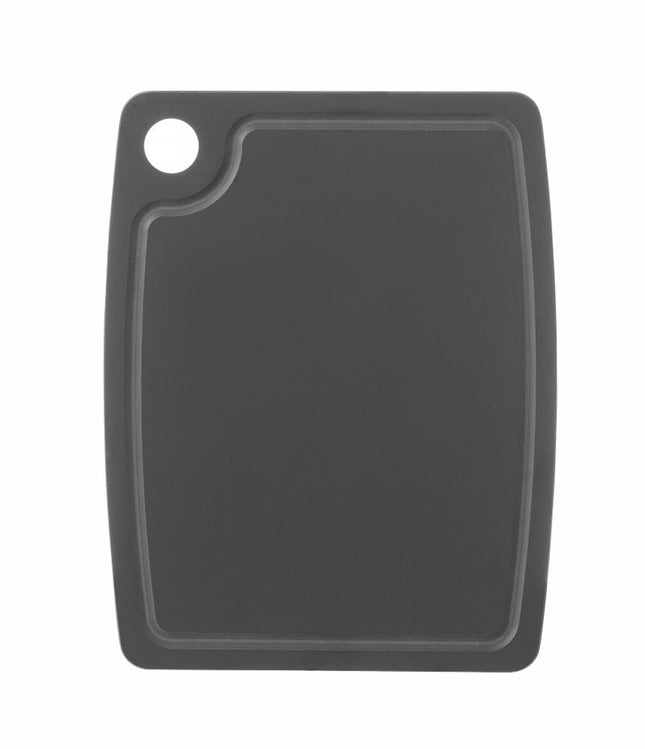 HENDI Holzfaser-Schneidbrett – Schwarz – 440 × 325 × H 6 mm – Produktansicht